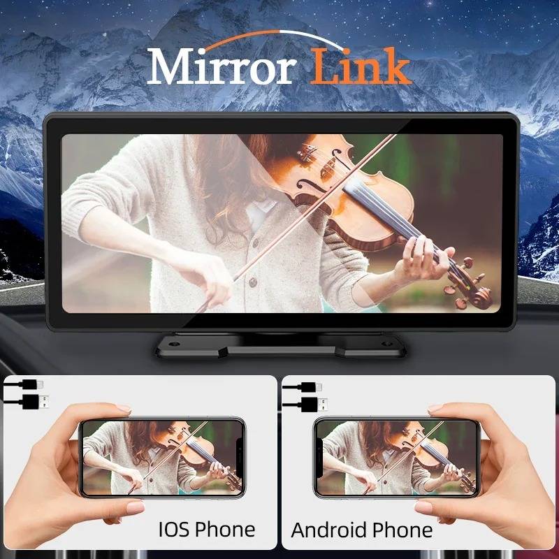 10.26-Inch Touchscreen Car Stereo with CarPlay and Reversing Camera