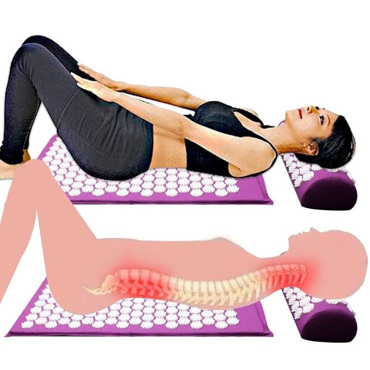Acupressure Mat and Pillow Set for Deep Relaxation