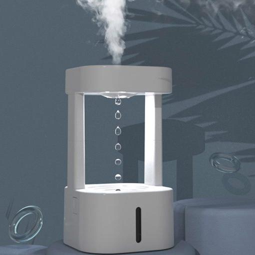 Rain Cloud Humidifier and Aroma Diffuser with Mushroom Night Light