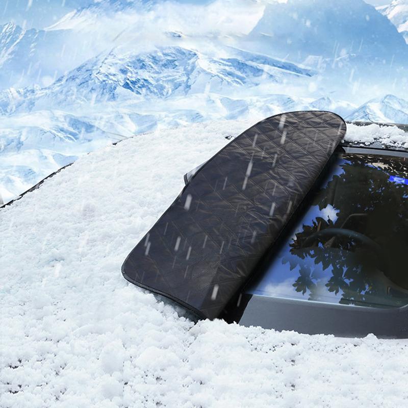 Magnetic Windscreen Snow Cover with Wing Mirror Covers
