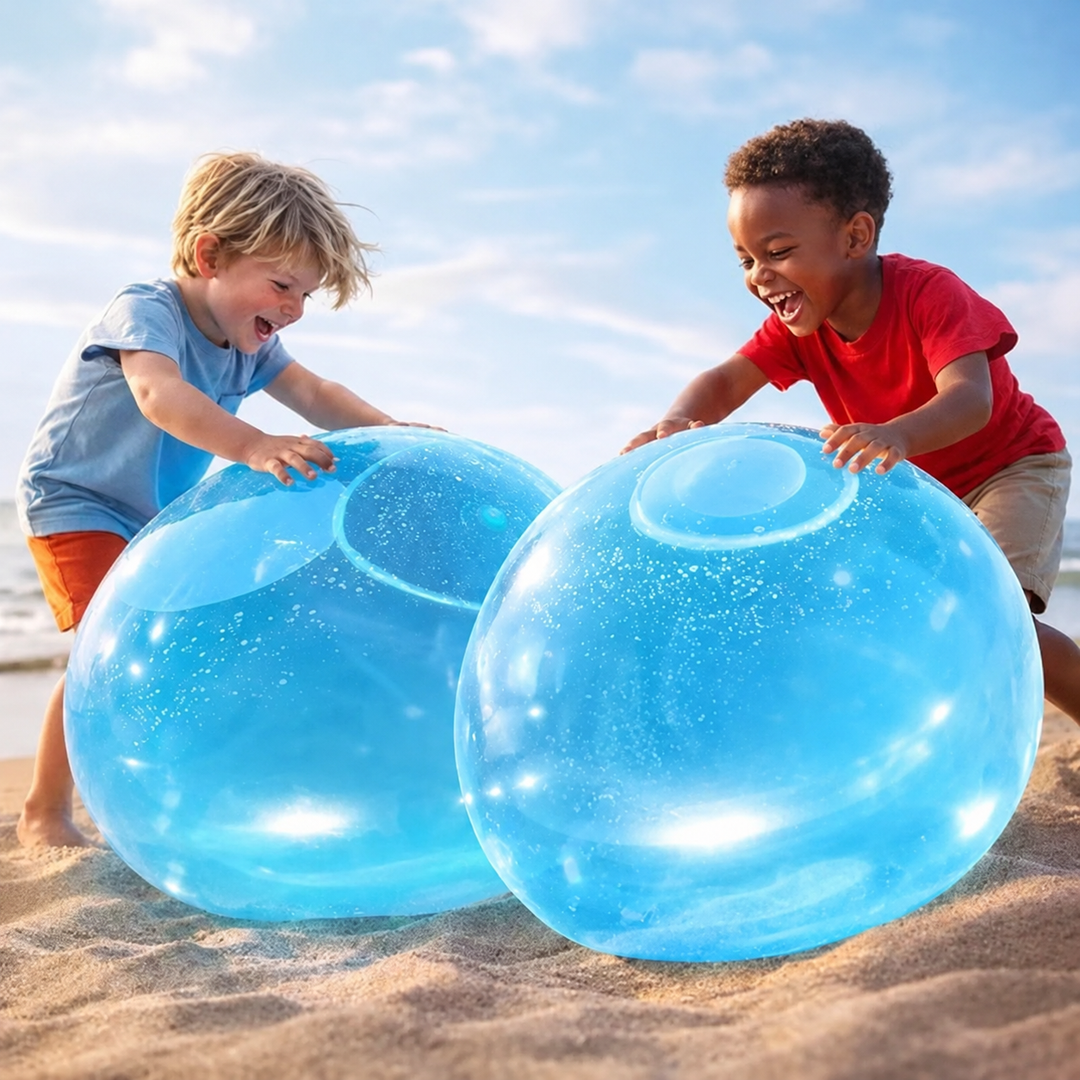 Jumbo Inflatable Play Ball for Kids – Reusable Garden Fun