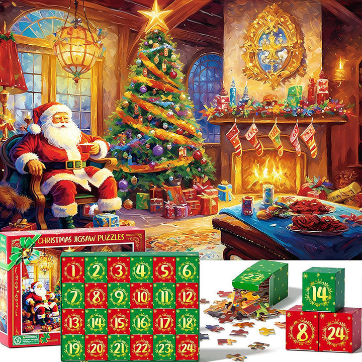 Christmas Jigsaw Puzzle 1000 Pieces with Festive Designs