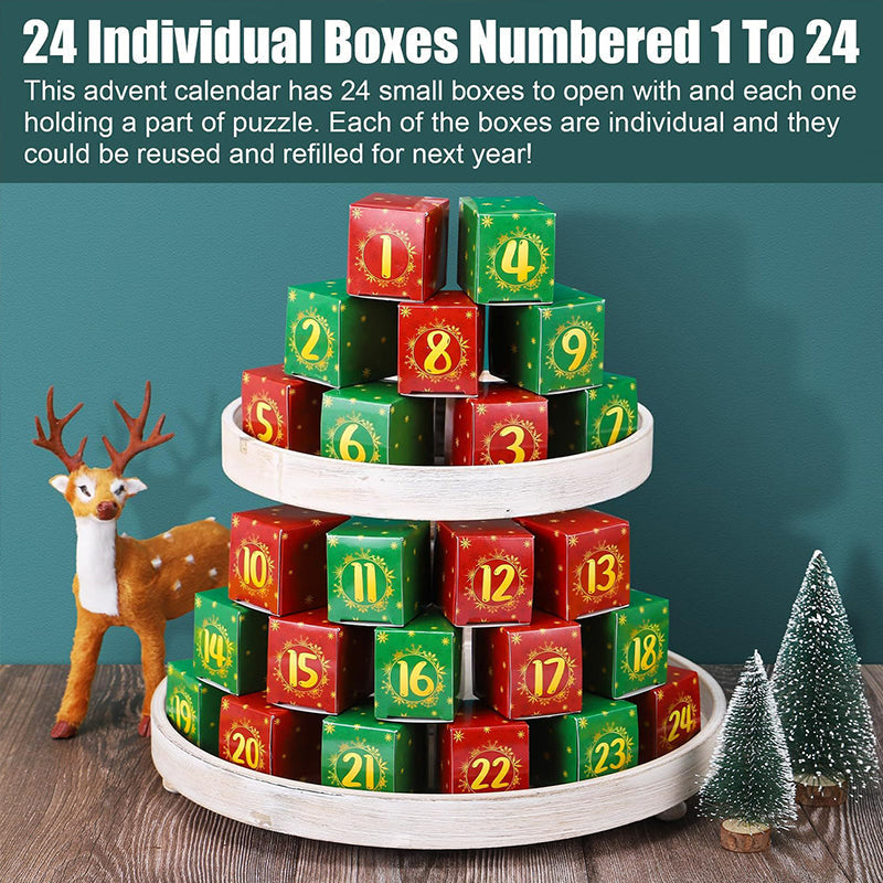 Christmas Jigsaw Puzzle 1000 Pieces with Festive Designs