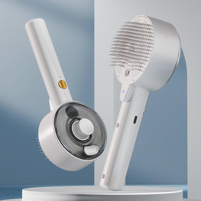 Harwelton Pet spray brush with mist, blue light and hair release