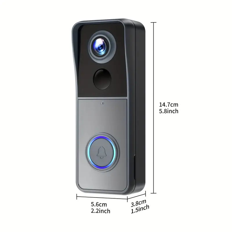 Wireless WiFi Video Doorbell with 1080p HD and Night Vision