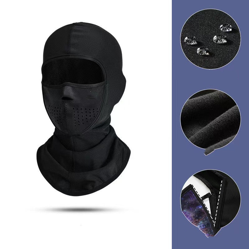 Winter Windproof Ski Face Mask Neck Cover, One Size