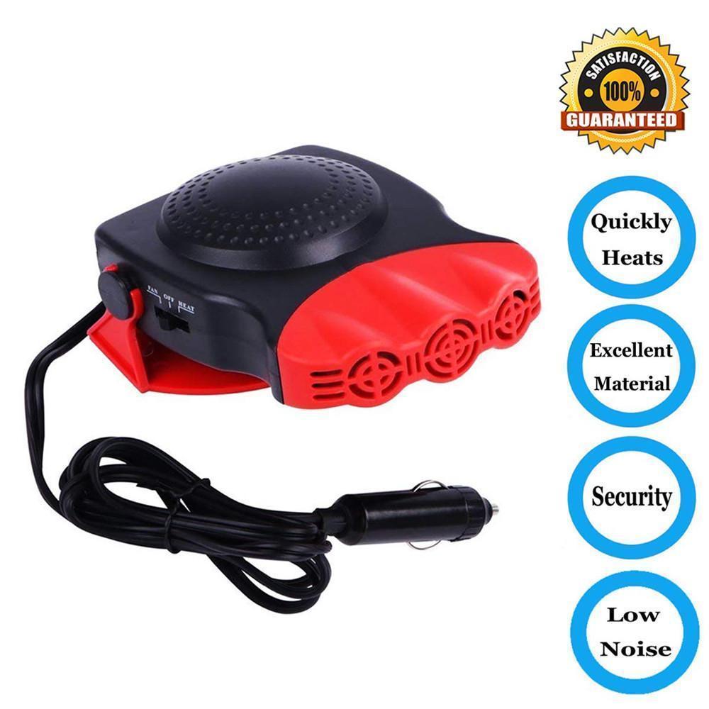 Harwelton™ 12V Car Heater and Defroster That Clears Foggy Windows