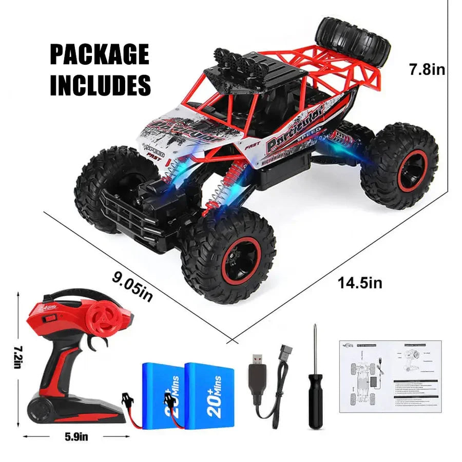 1:12 4WD Remote Control Monster Truck with 2.4GHz Control