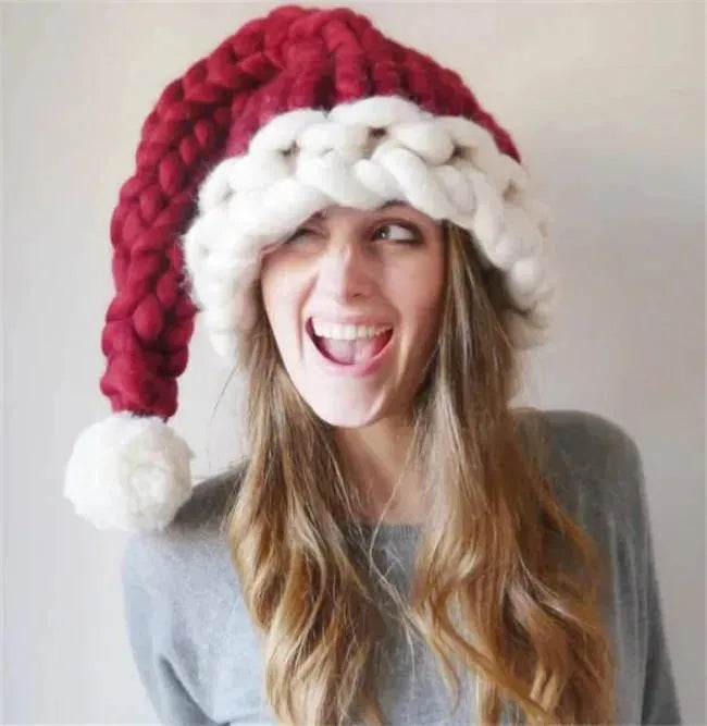 Harwelton™ Festive Plush Christmas Hat with Pompom for the Whole Family
