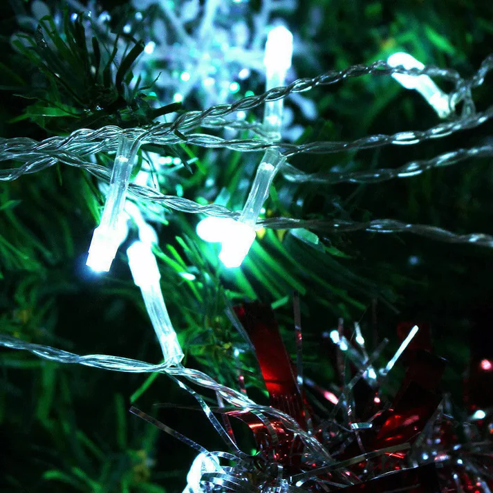 LED Fairy Light Curtain with Remote and Multiple Light Modes