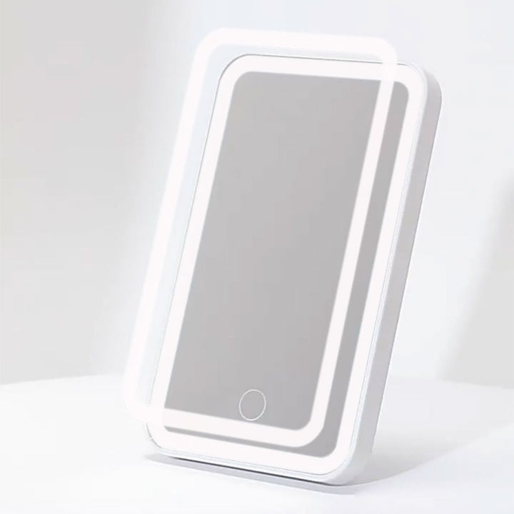 LED Car Vanity Mirror with Adjustable Brightness