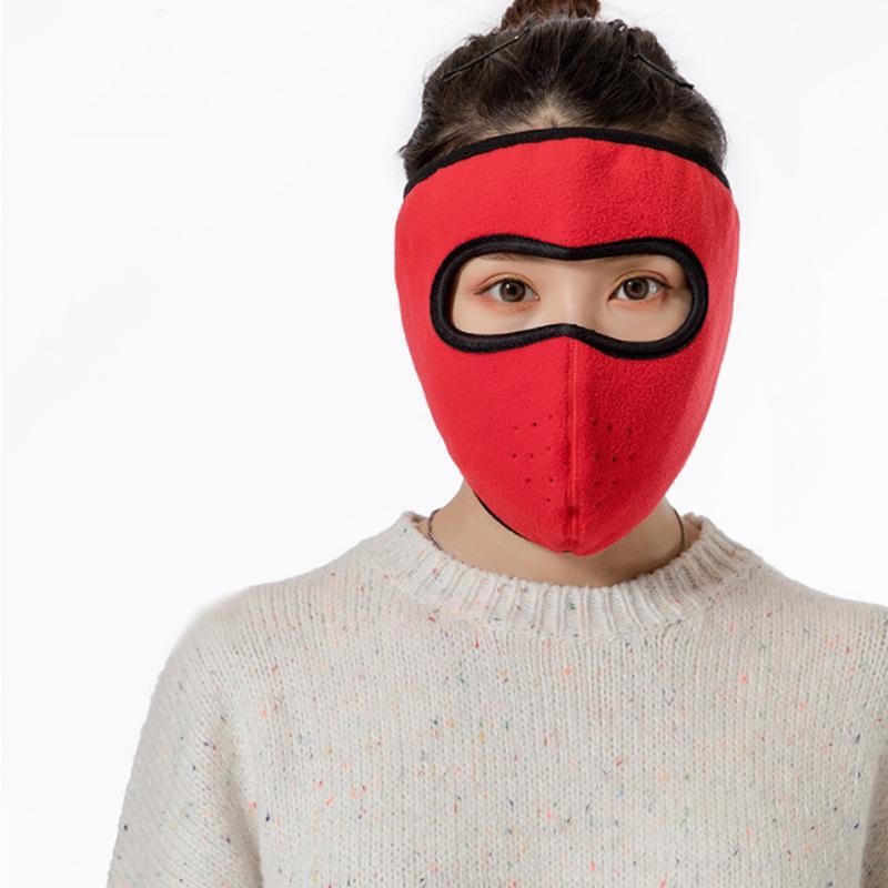 Polar Fleece Face Mask for Wind, Cold and Snow