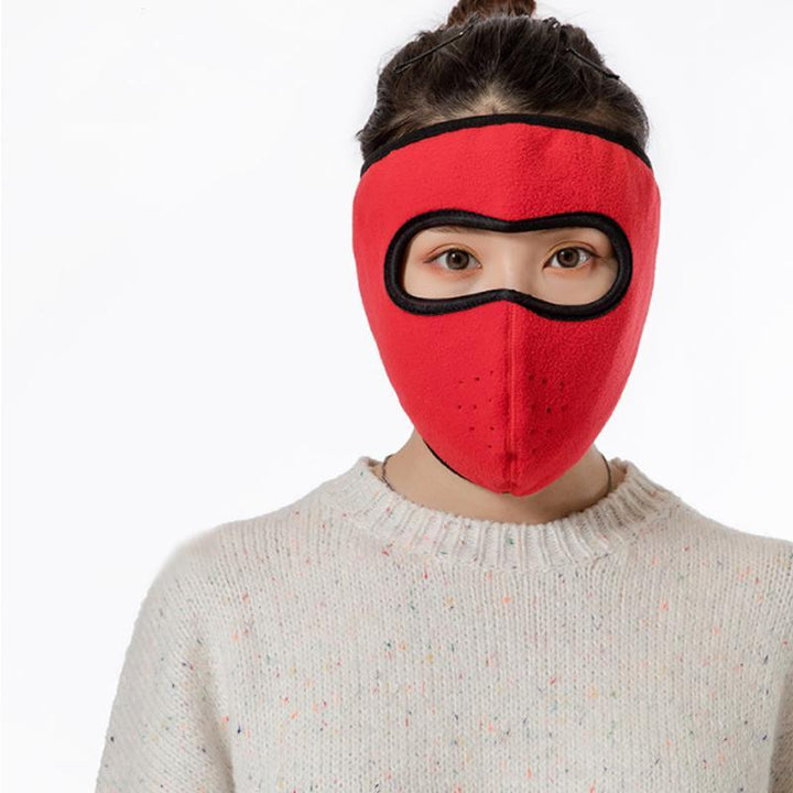 Polar Fleece Face Mask for Wind, Cold and Snow