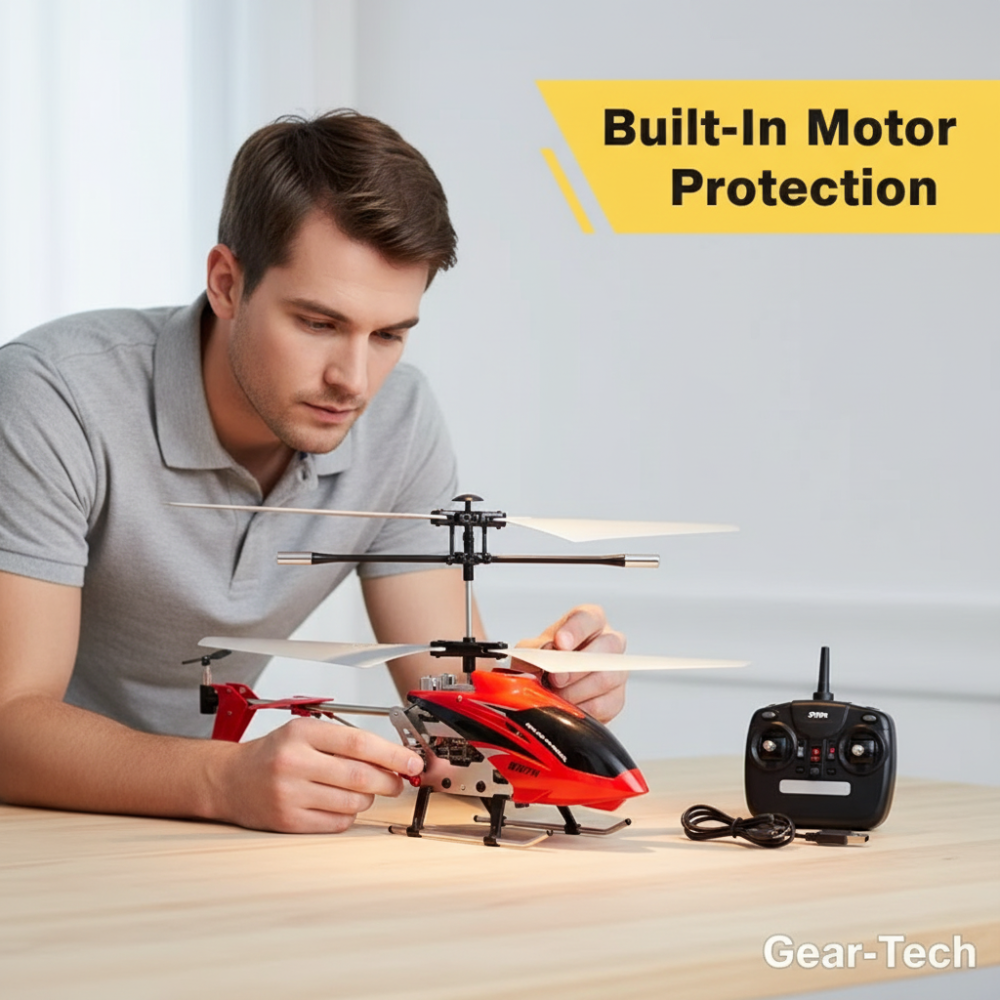 Durable Remote Control Helicopter LED Lights &amp; Crash‑Resistant