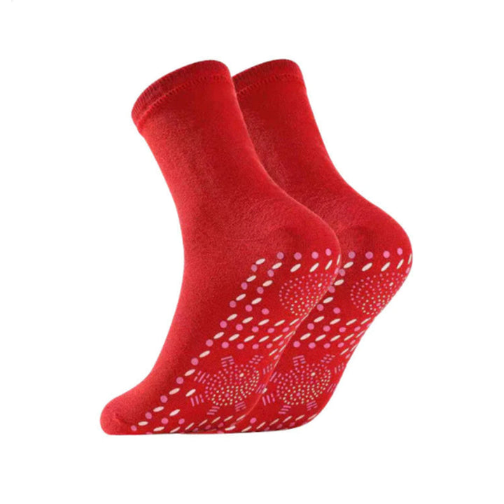 Harwelton™ Self-Warming Tourmaline Socks with Massage Texture, 2 Pairs