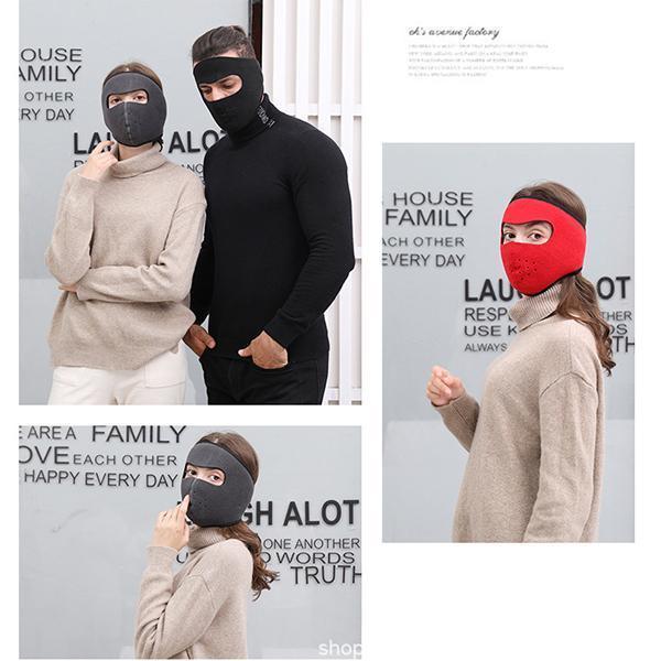 Polar Fleece Face Mask for Wind, Cold and Snow