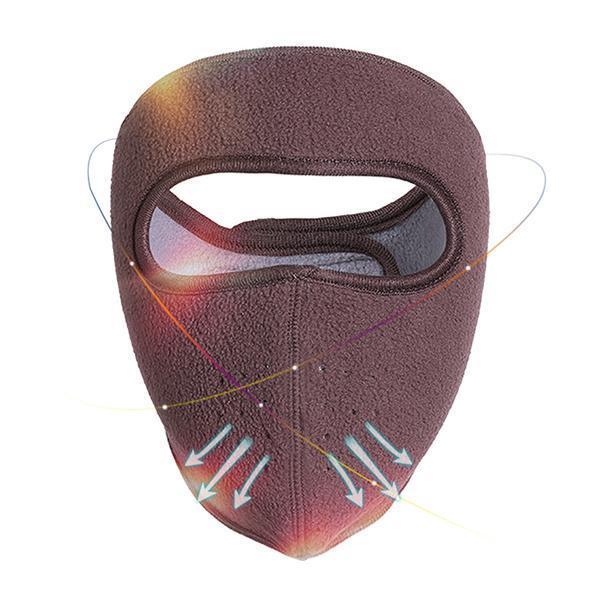 Polar Fleece Face Mask for Wind, Cold and Snow