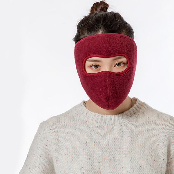 Polar Fleece Face Mask for Wind, Cold and Snow