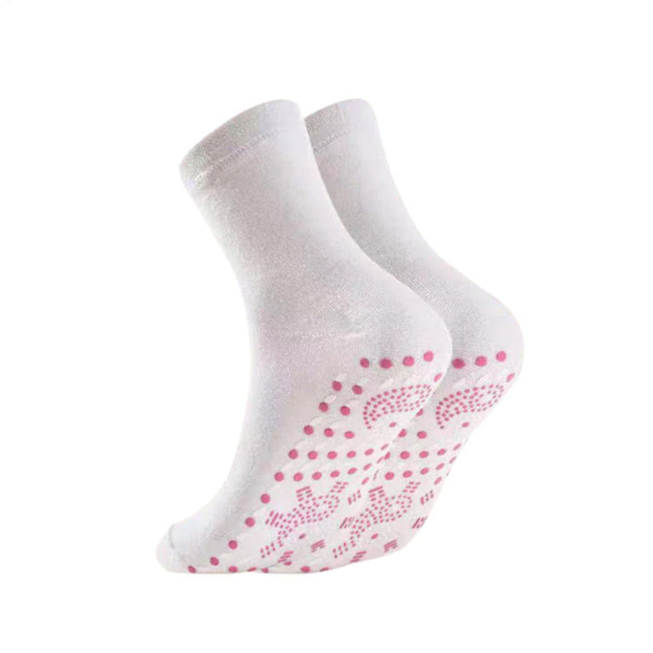 Harwelton™ Self-Warming Tourmaline Socks with Massage Texture, 2 Pairs