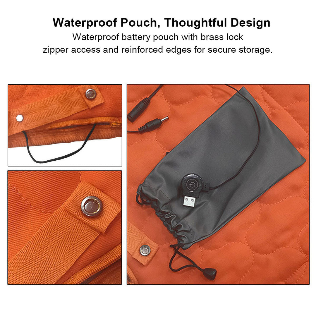 Harwelton™ 5-Zone USB Heated Pad with 30-Second Warm-Up