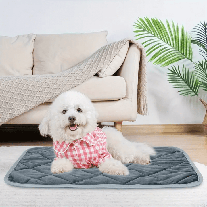 Self-Warming Pet Pad with Non-Slip Base for Dogs and Cats