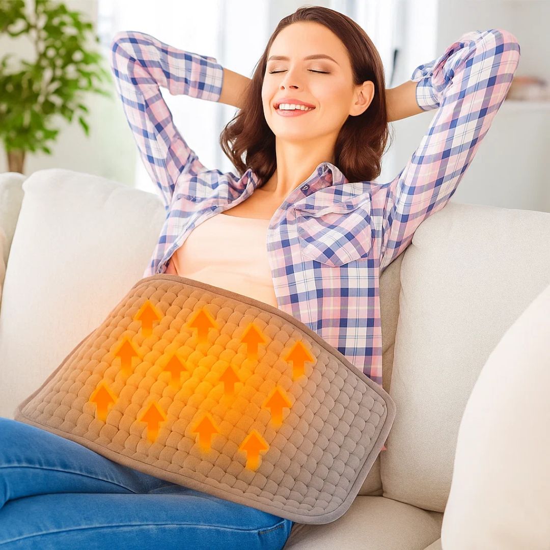 Harwelton™ Portable Heat Pad with Adjustable Warmth and Auto Shut-Off