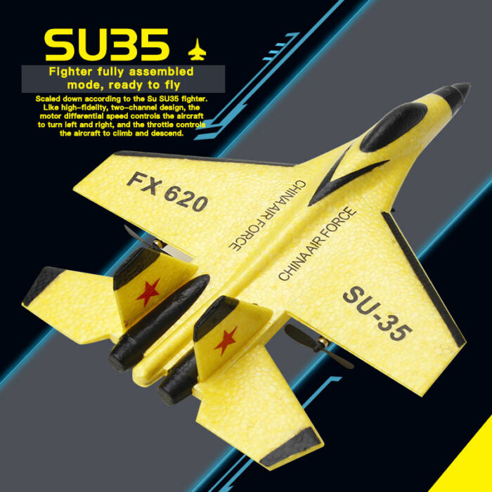 Fighter Jet RC Plane in EPP Foam with LED Lights