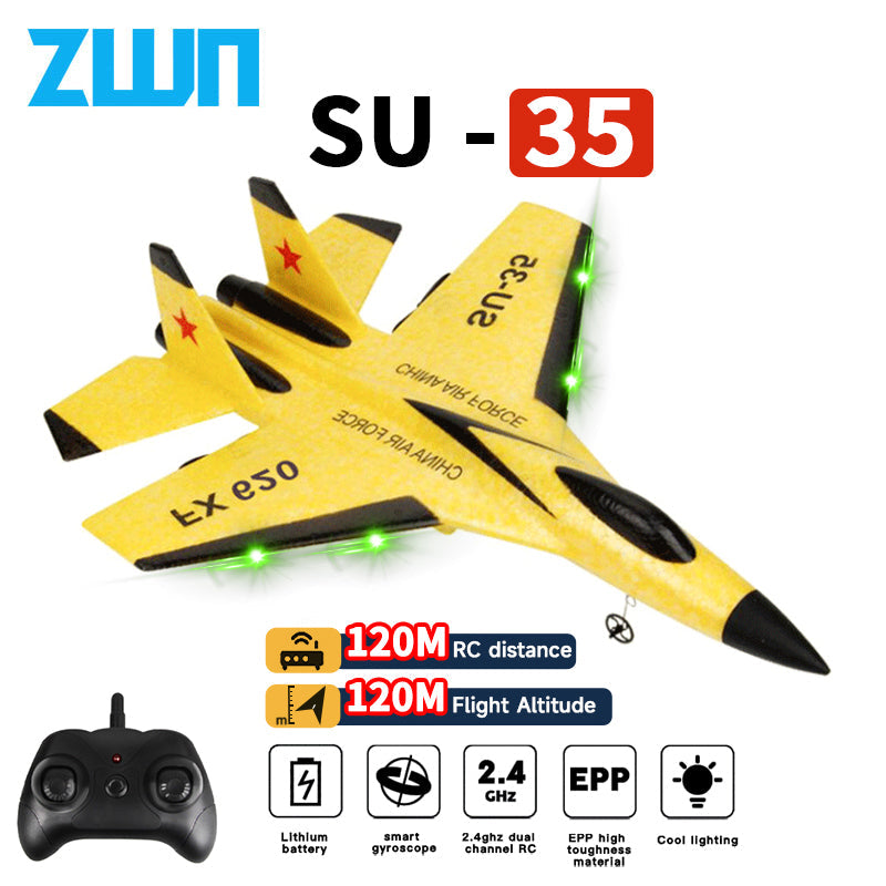 Fighter Jet RC Plane in EPP Foam with LED Lights
