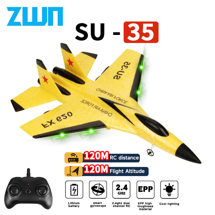 Fighter Jet RC Plane in EPP Foam with LED Lights