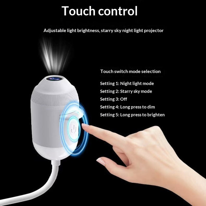 Galaxy Star Projector – Planet Lamp for Bedroom Ceiling
