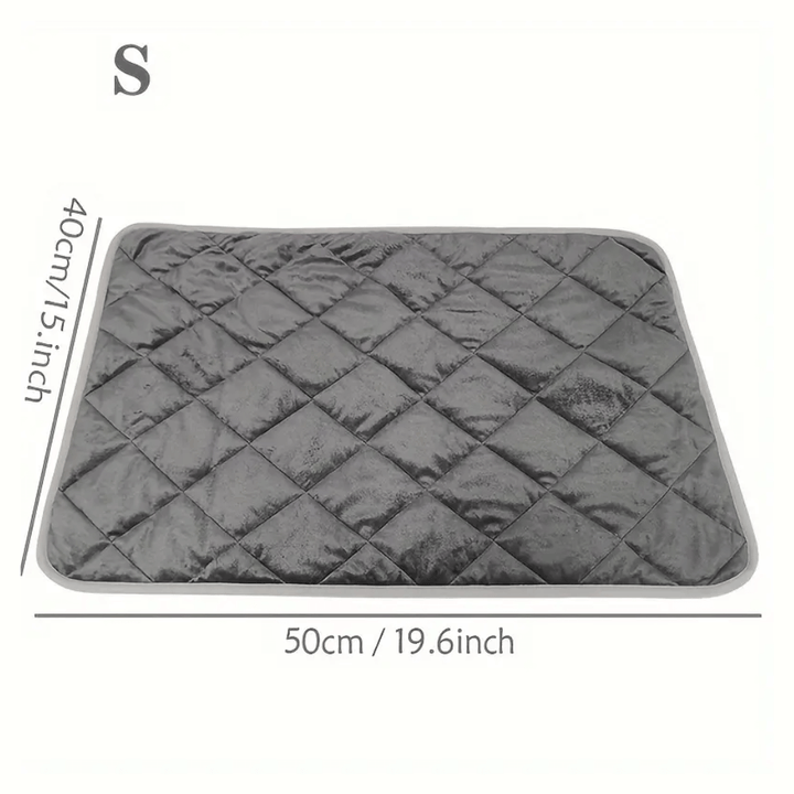 Self-Warming Pet Pad with Non-Slip Base for Dogs and Cats