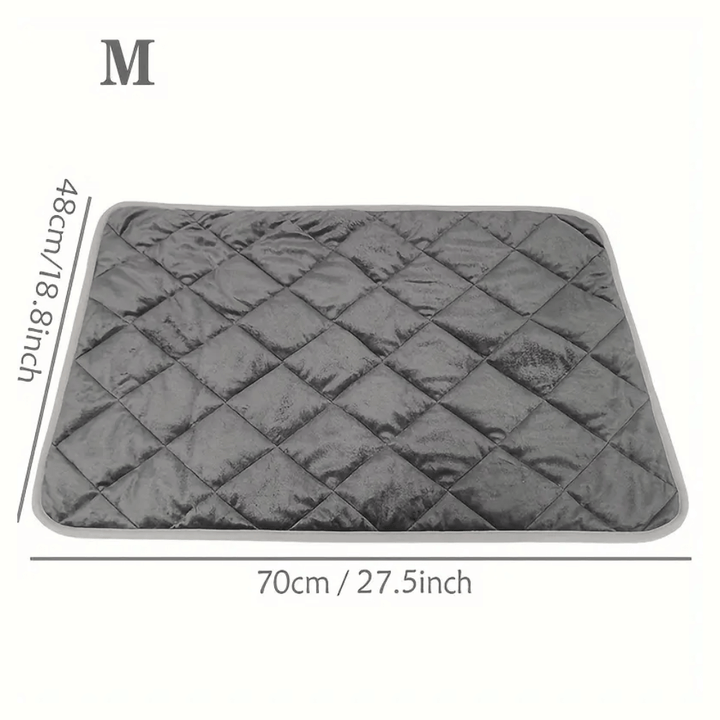 Self-Warming Pet Pad with Non-Slip Base for Dogs and Cats
