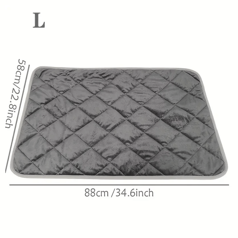 Self-Warming Pet Pad with Non-Slip Base for Dogs and Cats