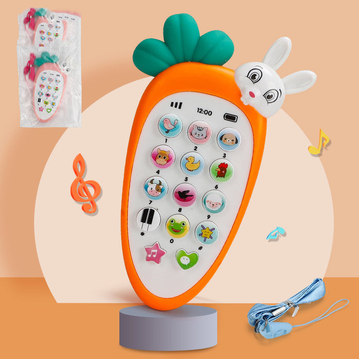 Harwelton Baby toy phone with music and sound buttons