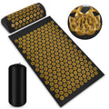 Acupressure mat and pillow set with bag