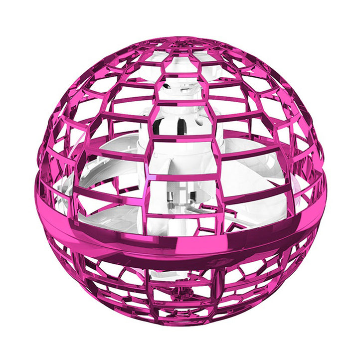 Harwelton Flying spinner ball with LED lights and magic wand