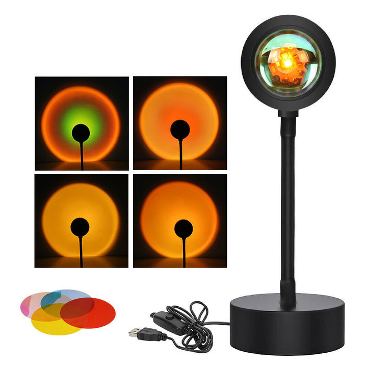 Sunset Projection Lamp, Adjustable Wall Night Light Decoration