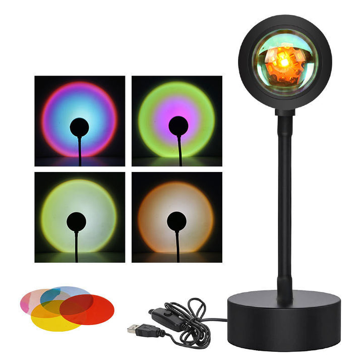 Sunset Projection Lamp, Adjustable Wall Night Light Decoration