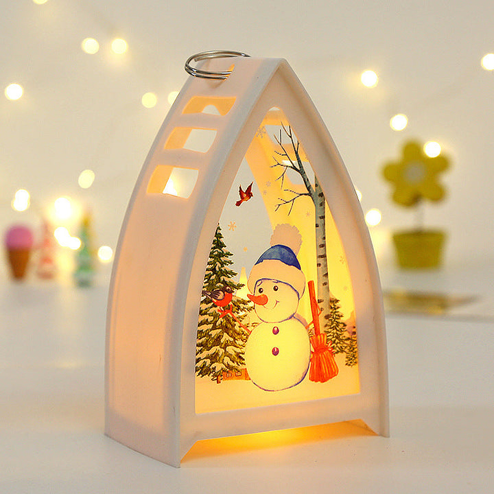 Hand-Painted LED Christmas Figures – Santa, Snowman and Reindeer