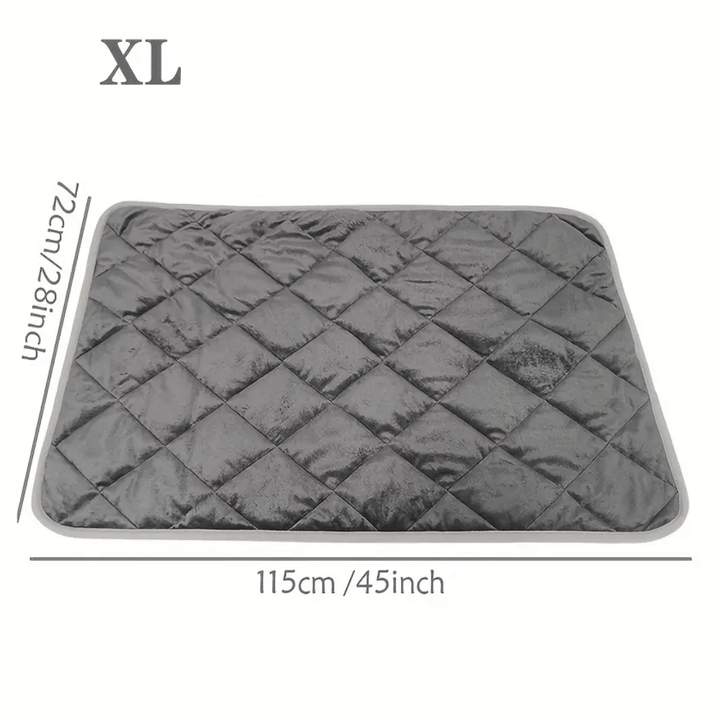 Self-Warming Pet Pad with Non-Slip Base for Dogs and Cats