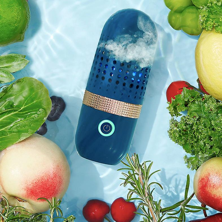 Capsule Vegetable Washing Machine | Automatic Fruits &amp; Vege Disinfector Home Pesticide Cleaner
