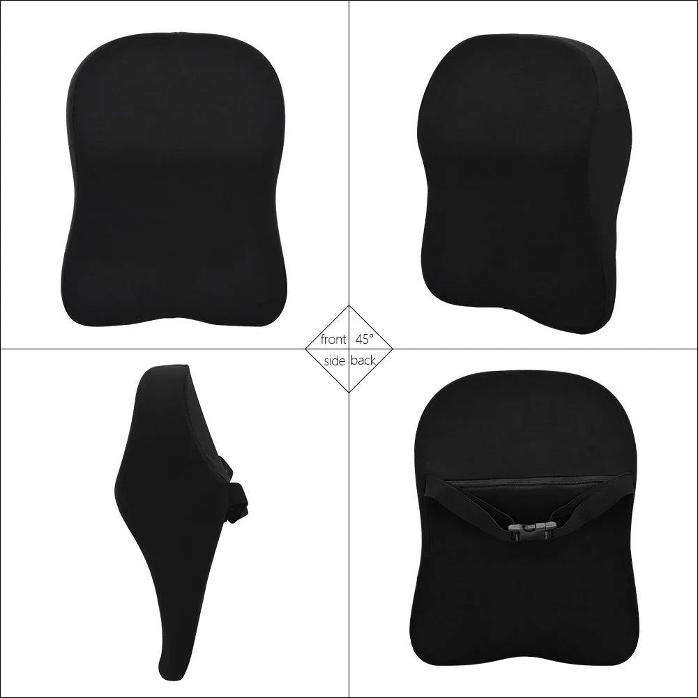 Harwelton™ Memory Foam Lumbar Pillow for Car Seats with Adjustable Height