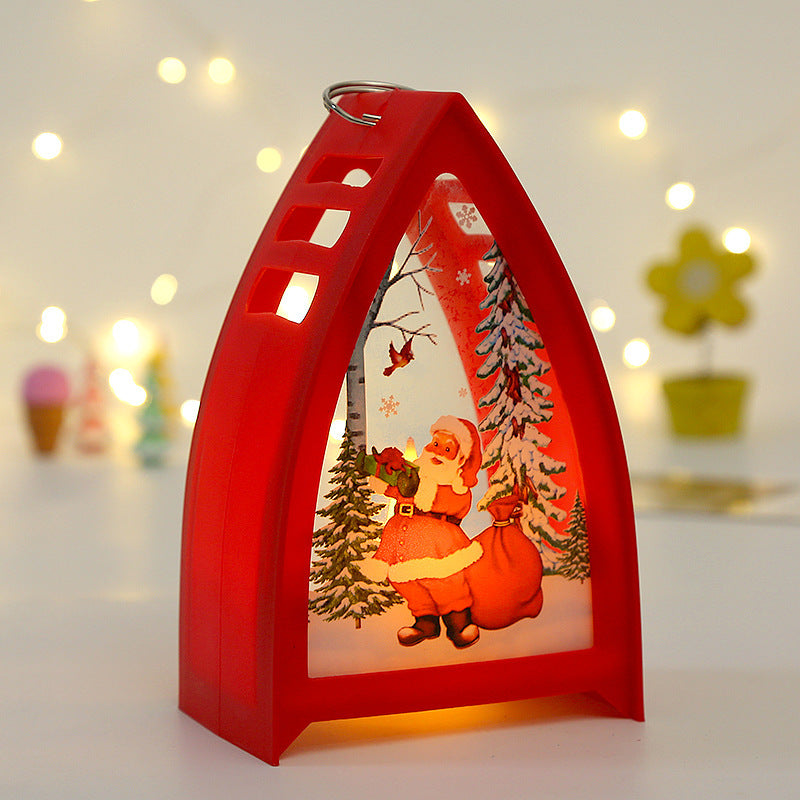 Hand-Painted LED Christmas Figures – Santa, Snowman and Reindeer