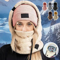 Harwelton™ Windproof Sherpa Hooded Balaclava with Adjustable Drawstring