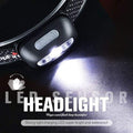 Harwelton™ Rechargeable LED Head Torch with Motion Sensor and SOS Mode