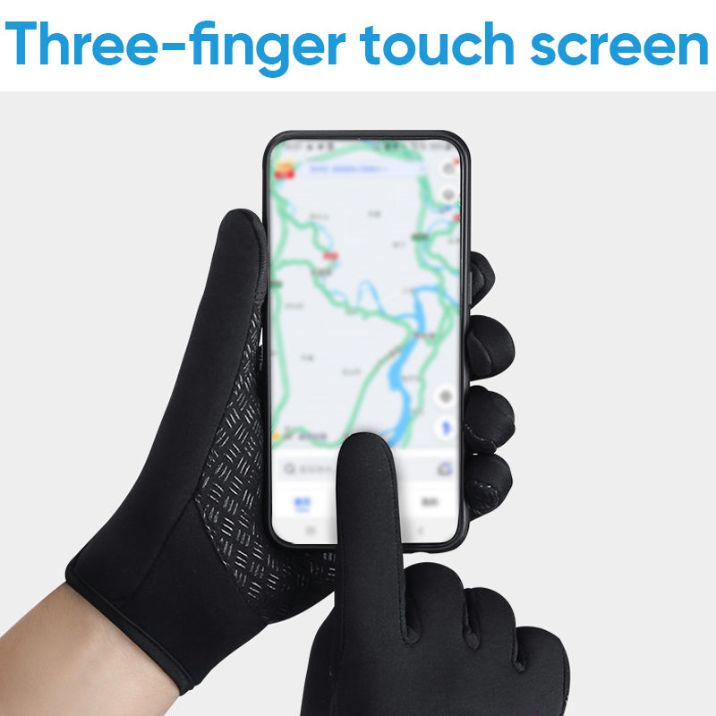 Harwelton™ Waterproof Thermal Touchscreen Gloves with Grip Palm