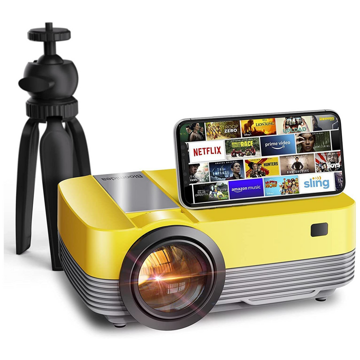 Harwelton™ Mini HD Projector with Tripod and Built-In Speakers