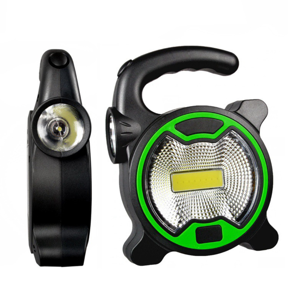 Portable COB LED Work Light with Handle and Two Modes