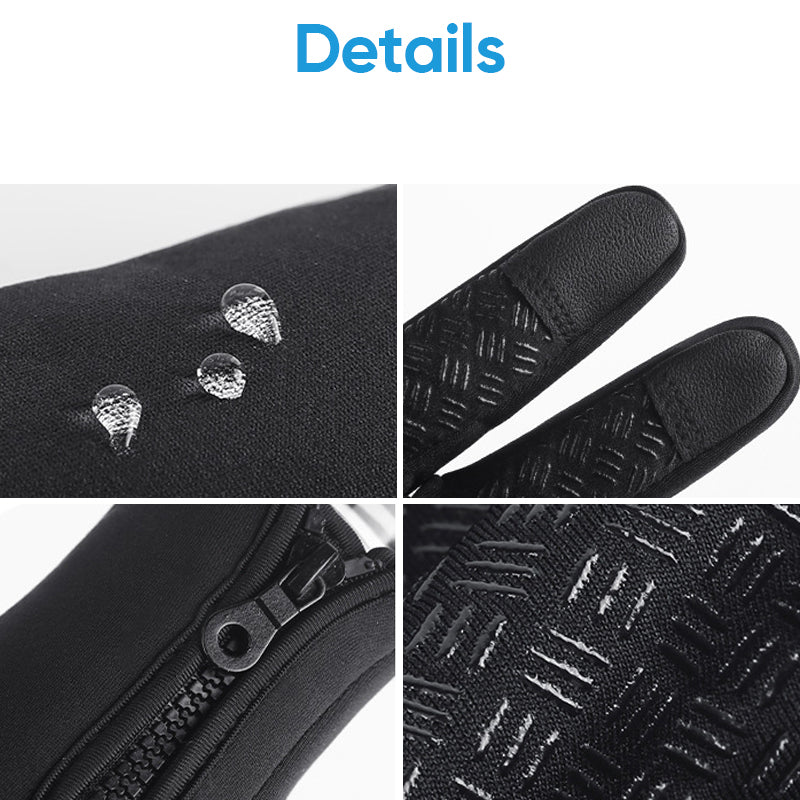Harwelton™ Waterproof Thermal Touchscreen Gloves with Grip Palm