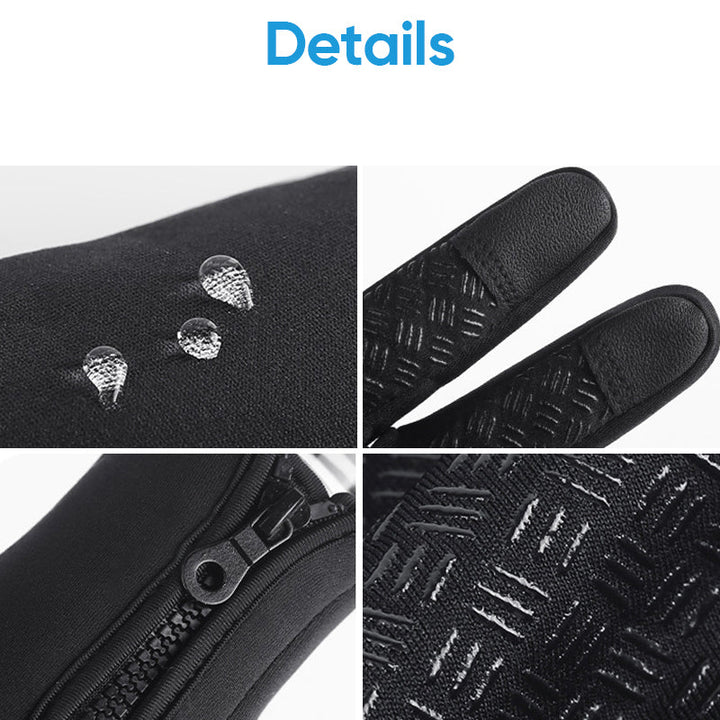 Harwelton™ Waterproof Thermal Touchscreen Gloves with Grip Palm